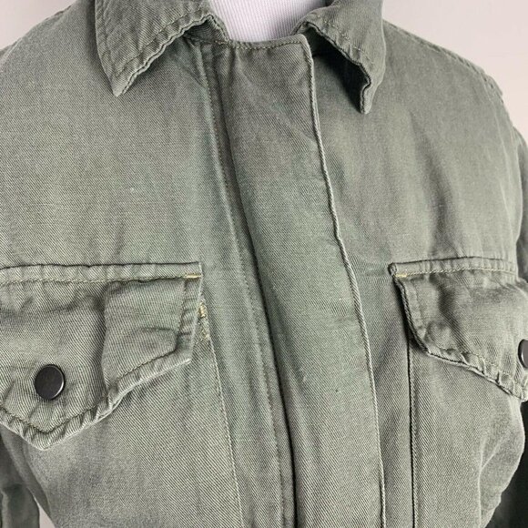 Rails Miles Utility Jacket Jayden Sage Plaid Green - Picture 2 of 11